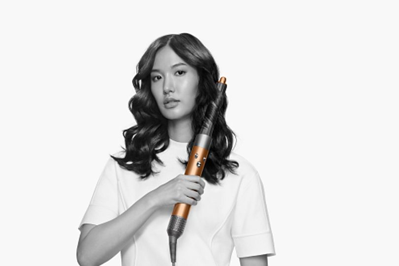 Novo Dyson Airwrap em utilização